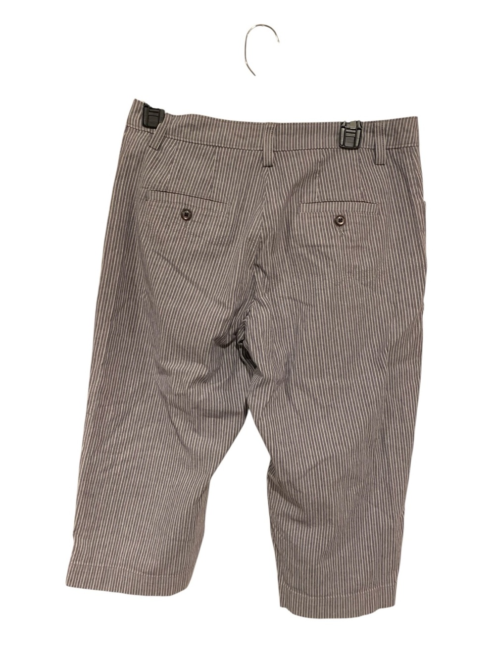 Lee Thin Striped Cotton Blend Pants - Picture 4 of 7